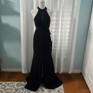 NWT XSCAPE Black Formal Dress
